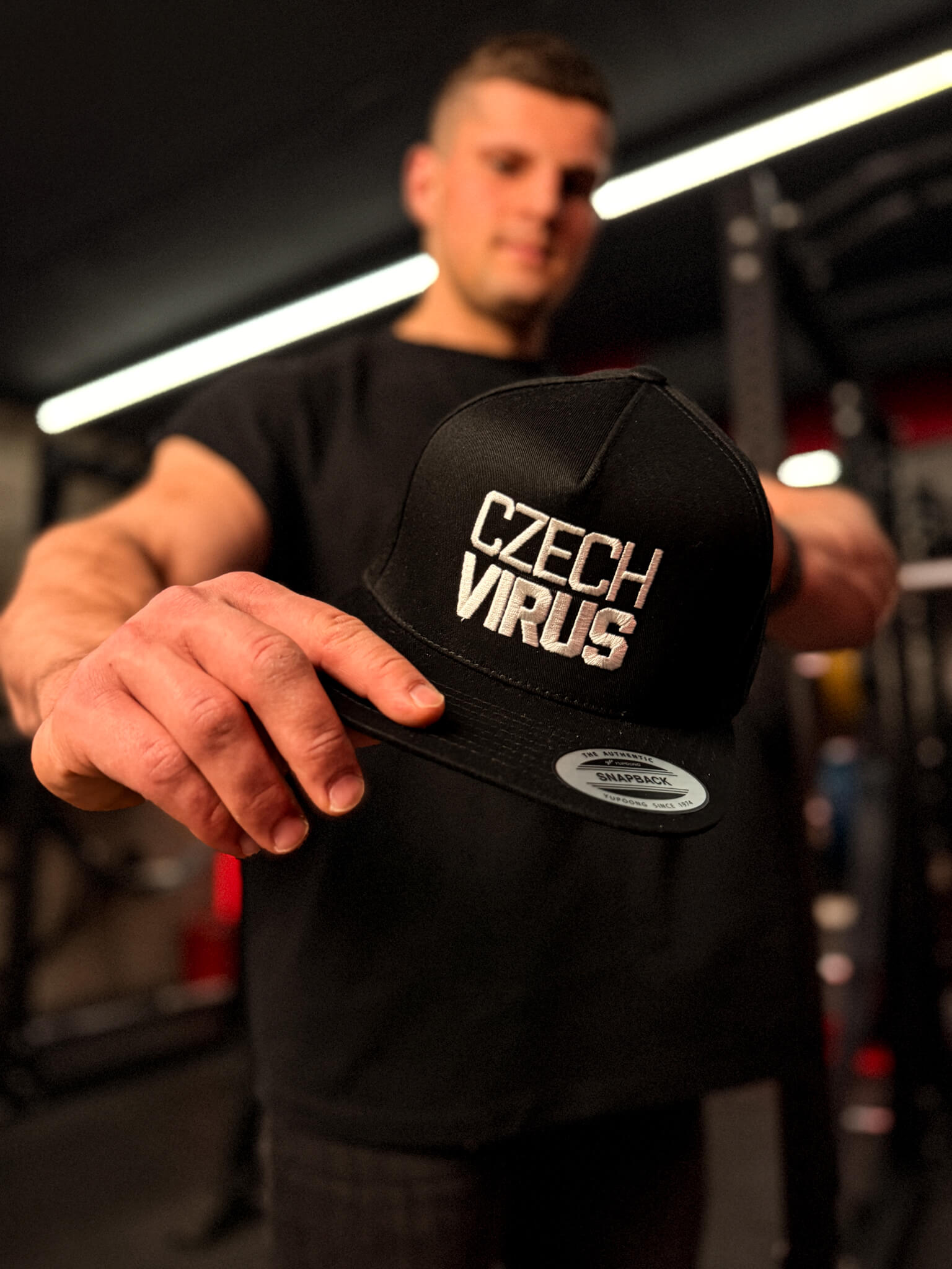 Kšiltovka Virus Flat - pohled 2